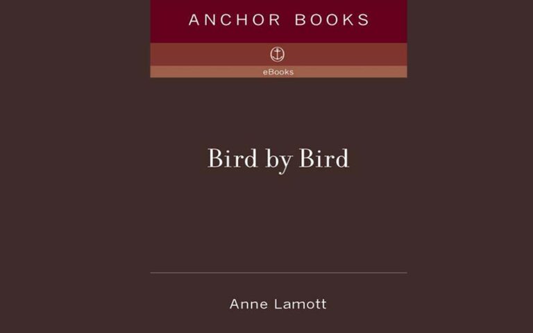 Ulasan Buku Bird by Bird oleh Anne Lamott - mnulis.com